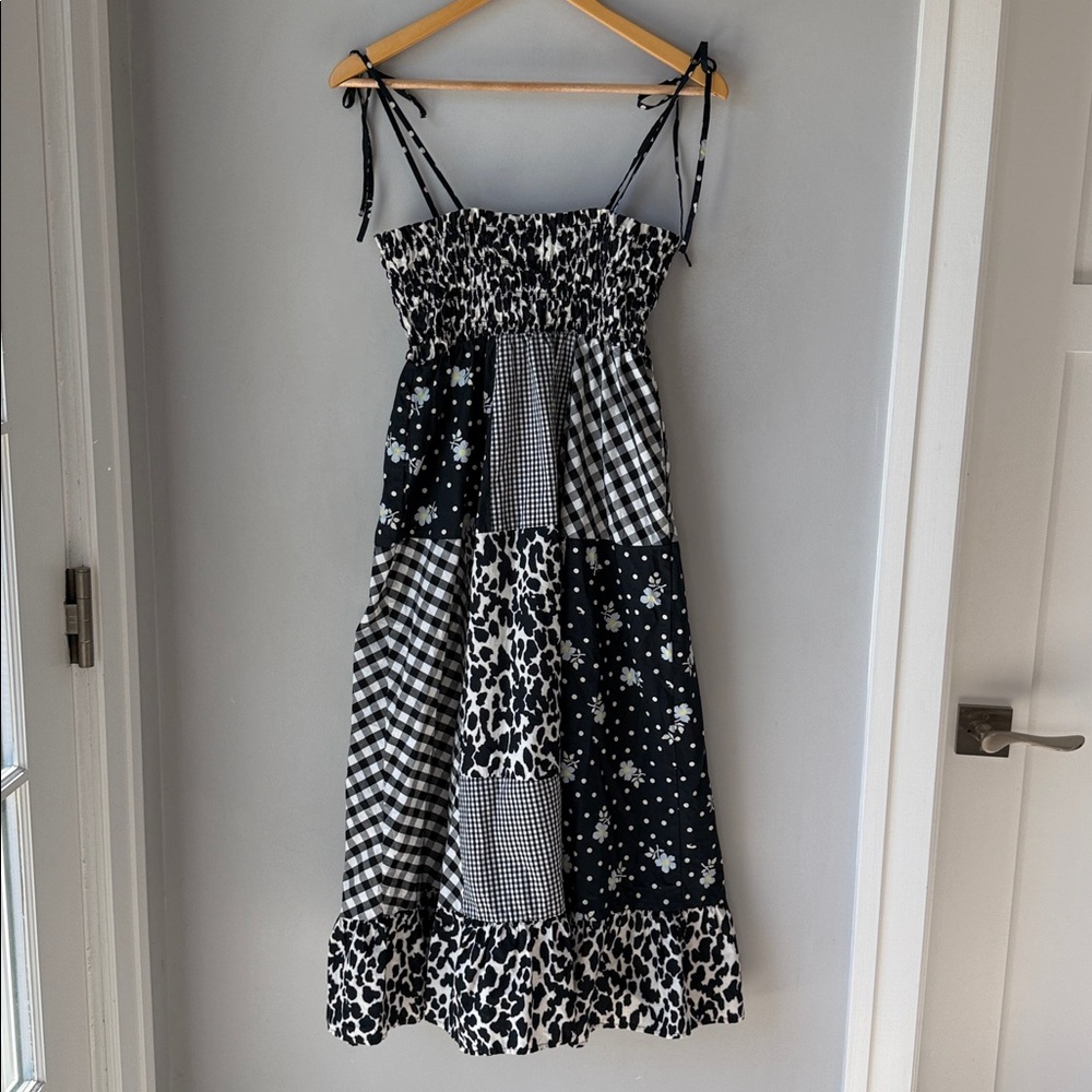 Sandy Liang X Target Gingham Patchwork Mixed Prin… - image 4